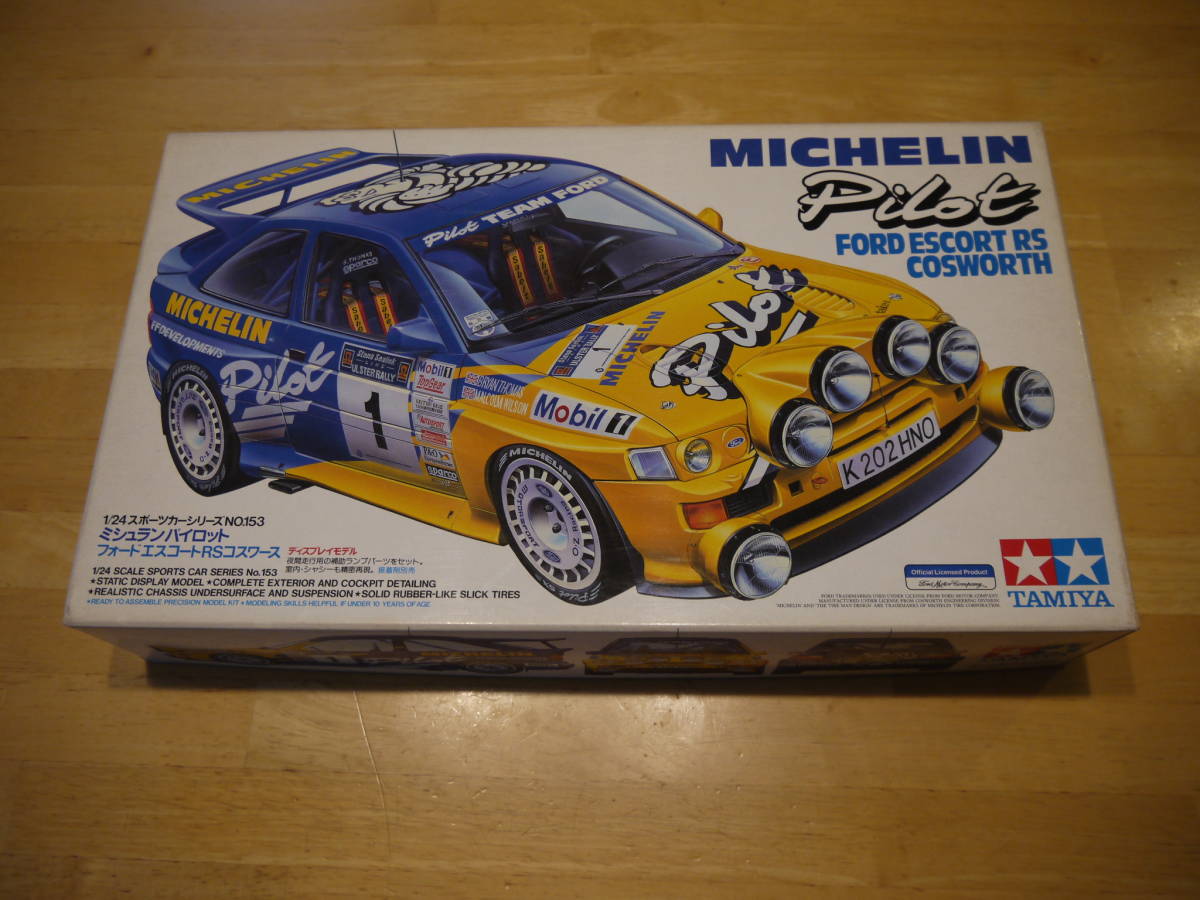 品質保証，100%新品 タミヤ プラモデル 1/24 ミシュラン パイロット FORD フォード エスコート RS コスワース(ラリー)｜売買されたオークション情報、yahooの商品情報をアーカイブ公開 - オークファン ラリー