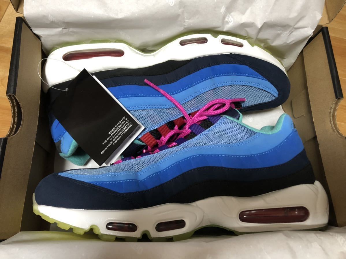 極 Nike Air Max 95 Id 28 0 ナイキ エア マックス 95 黒タグ有り 超美麗色 28 0cm 売買されたオークション情報 Yahooの商品情報をアーカイブ公開 オークファン Aucfan Com