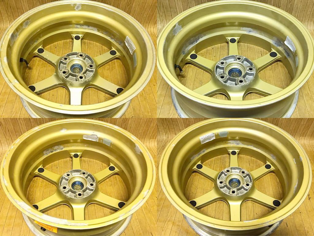 長野発！激レア！ヨコハマ AVS MODEL6 17×7J5穴114.3+45ハブ約73mm 