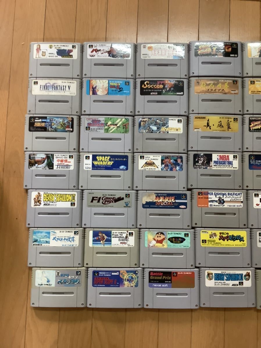 任天堂 スーパーファミコンソフトセット　かぶりなし　大量_2