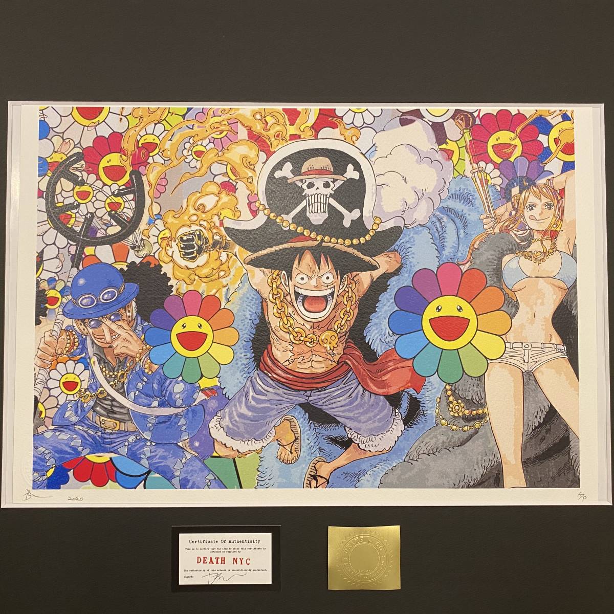 DEATH NYC 世界限定100枚アートポスター 正規品 額装品 - メルカリ