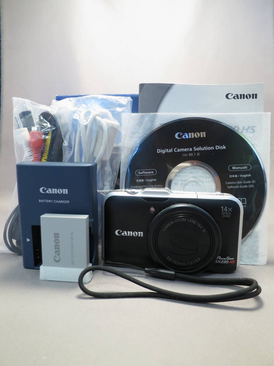低価，定番人気 赤外線改造カメラ Power Shot SX230HS BK 1210万画素 光学14倍ズーム 付属品完備(キヤノン)｜売買されたオークション情報、yahooの商品情報をアーカイブ公開 - オークファン キヤノン