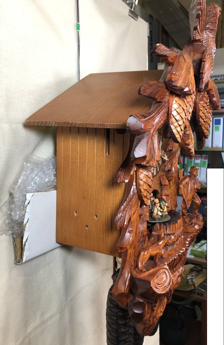 ジャンクでの出品☆schneider／シュナイダー社・ドイツ製 壁掛けハト