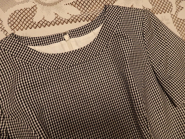 高級感 クレージュ シルク ウール 千鳥格子風ワンピース 9春夏 ワンピース 売買されたオークション情報 Yahooの商品情報をアーカイブ公開 オークファン Aucfan Com