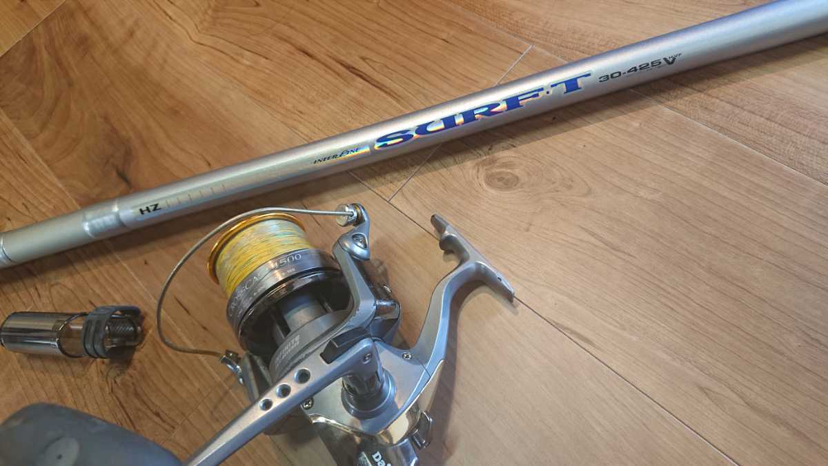 数量限定，安い DAIWAダイワ INTERLINE HZ SURF T 30-425V＋リール クロスキャスト4500(ダイワ)｜売買されたオークション情報、yahooの商品情報をアーカイブ公開 - オークファン 投げ竿