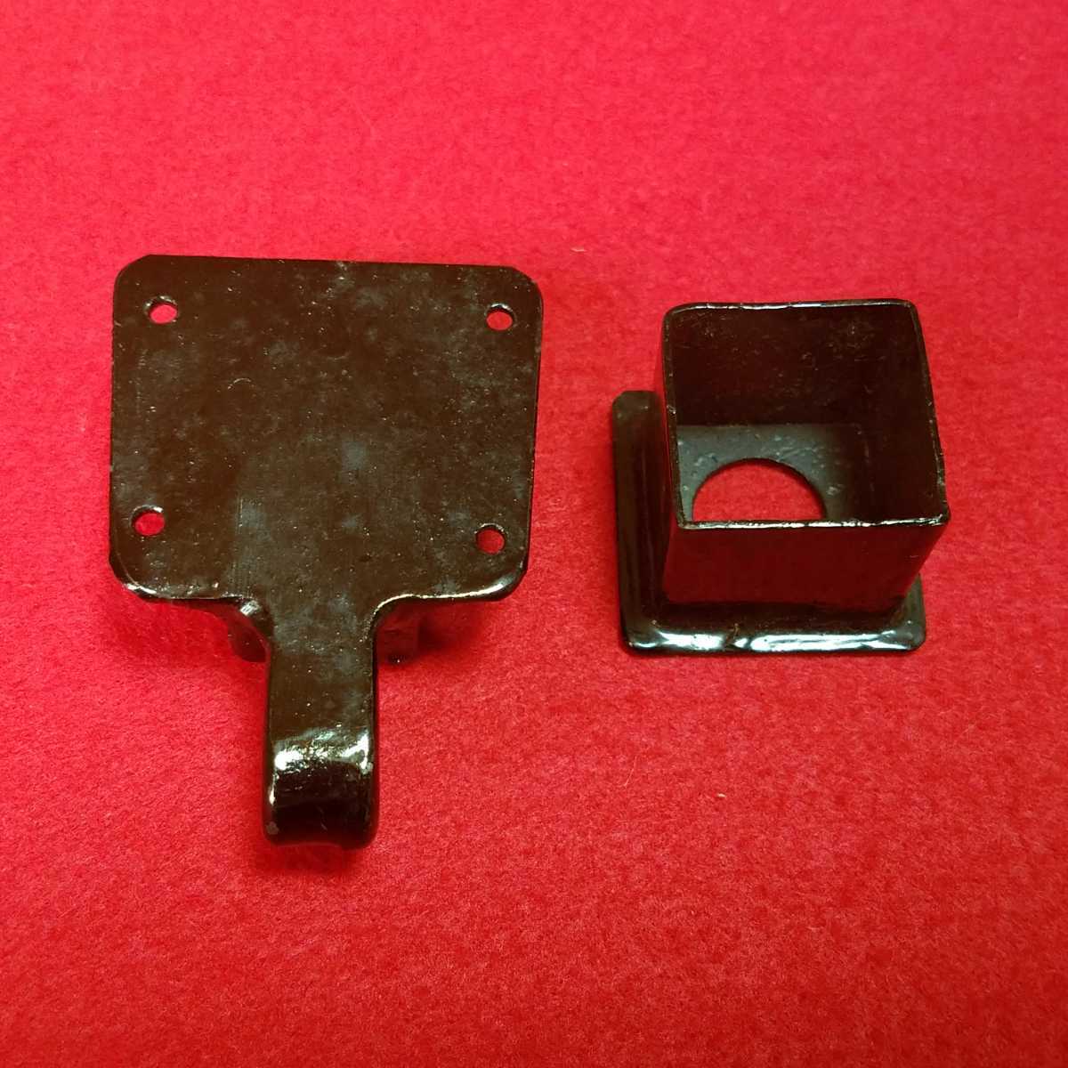 ■待受と受筒の部品■江戸時代■等身大■鎧兜、甲冑、武具、具足、鎧、兜■A349-B