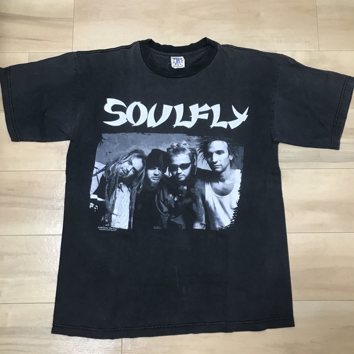 Tシャツ USA製 ビンテージ soulfly L バンドtシャツ SOULFLY バンドT 