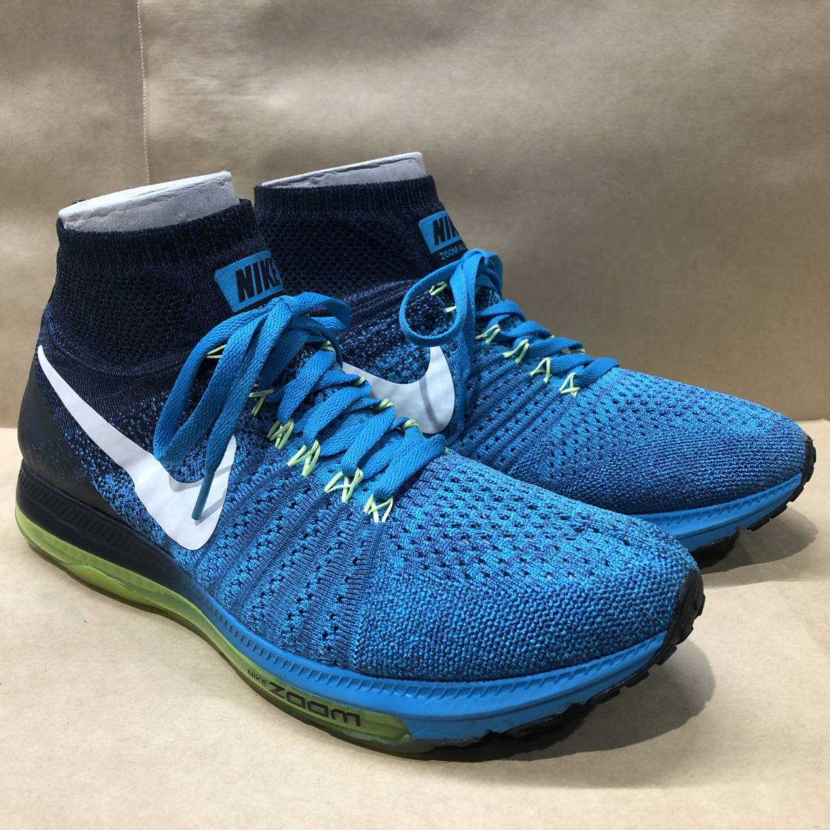 US9.5 27.5cm NIKE ZOOM ALL OUT FLYKNIT 844134-400 ナイキ ズーム 