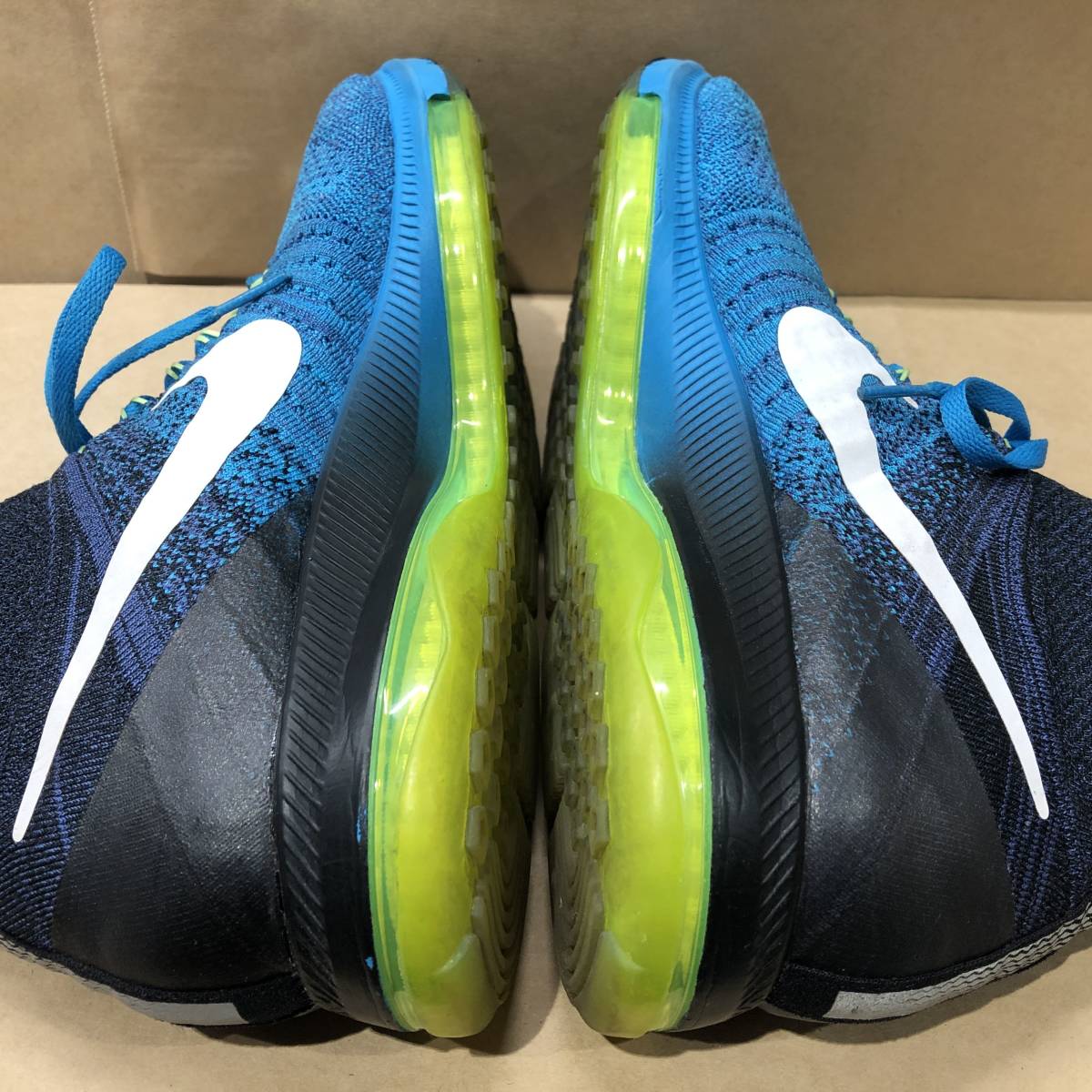 US9.5 27.5cm NIKE ZOOM ALL OUT FLYKNIT 844134-400 ナイキ ズーム 
