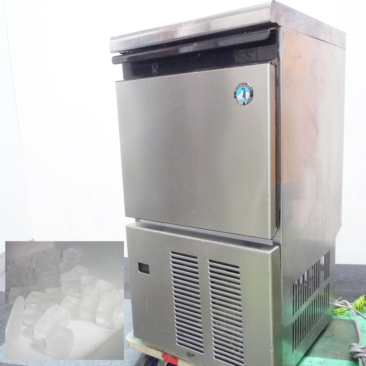 製氷機 業務用 中古 ホシザキ IM-25M W395×D450×H770mm 製氷能力約