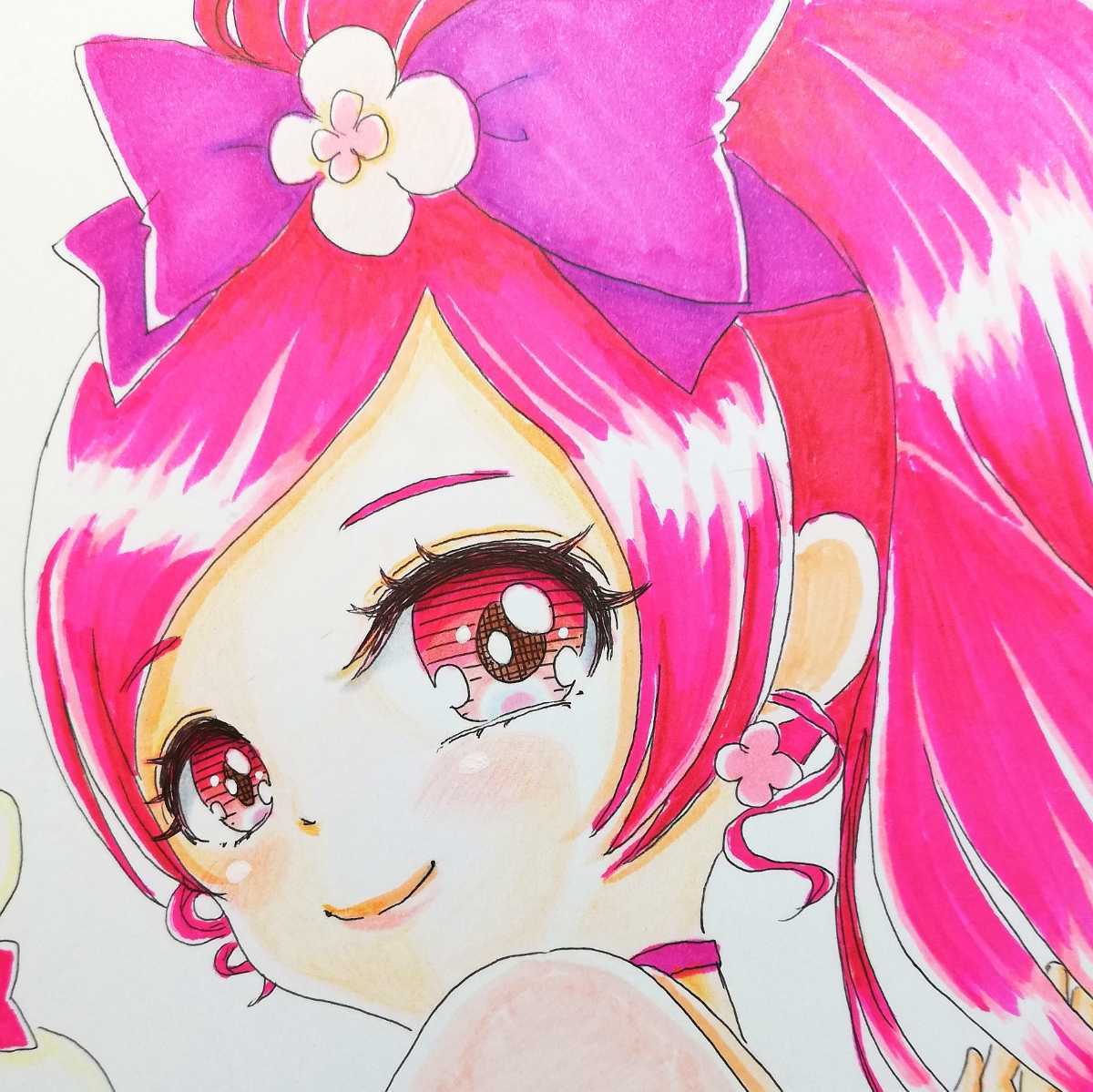 ハートキャッチプリキュア キュアブロッサム 花咲つぼみ イラスト