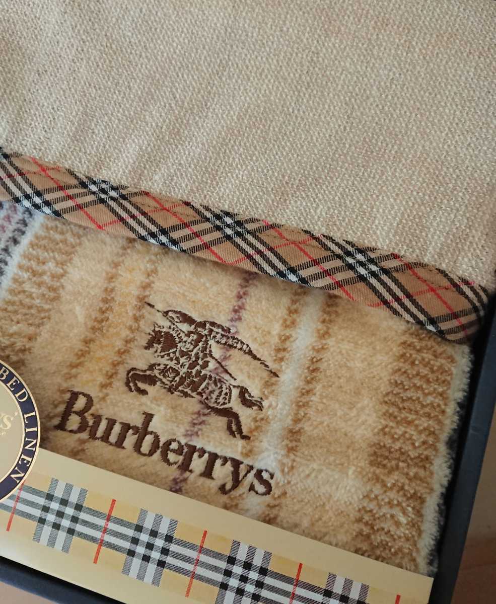 Burberry バーバリー 綿毛布 パイルブランケット シングル シングル用 売買されたオークション情報 Yahooの商品情報をアーカイブ公開 オークファン Aucfan Com