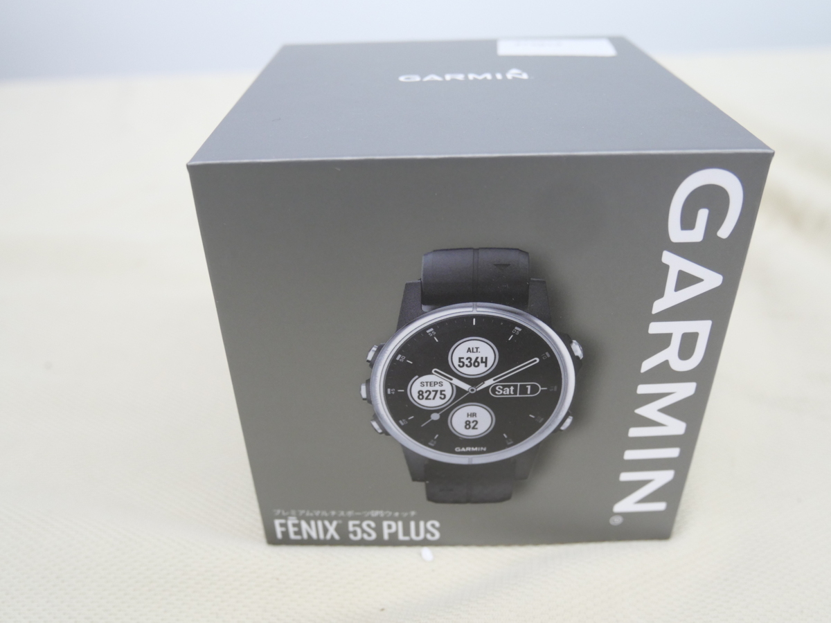 Plus Sapphire Black Garmin fēnix スマートウォッチ 5s 5S 日本 fenix 