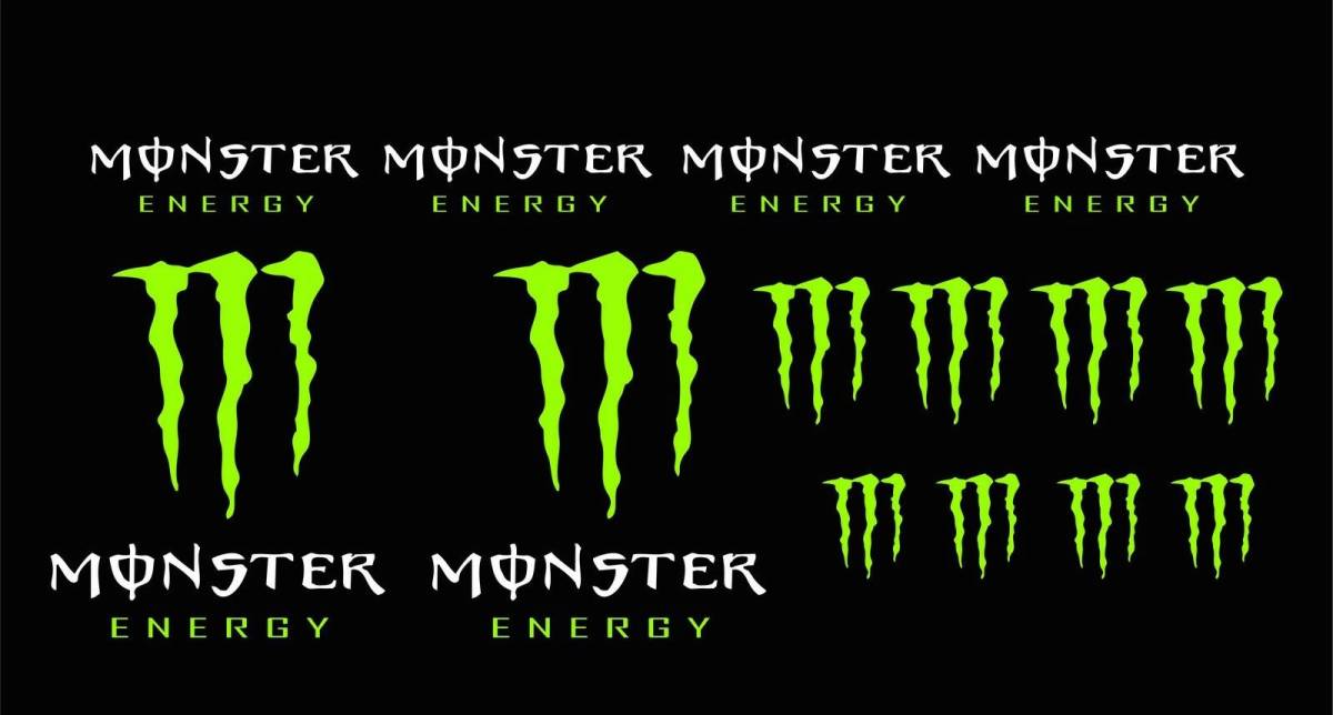 Monster Energy Decal - Sticker | Decals Car Logo Sheet D