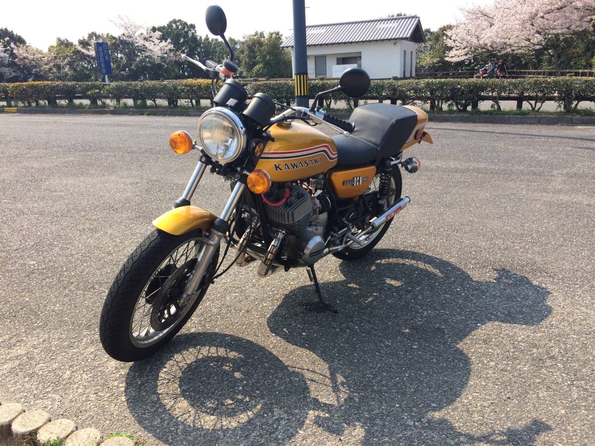 カワサキ750SS改 イノウエボーリングシリンダー、ピストン仕様 K2tec