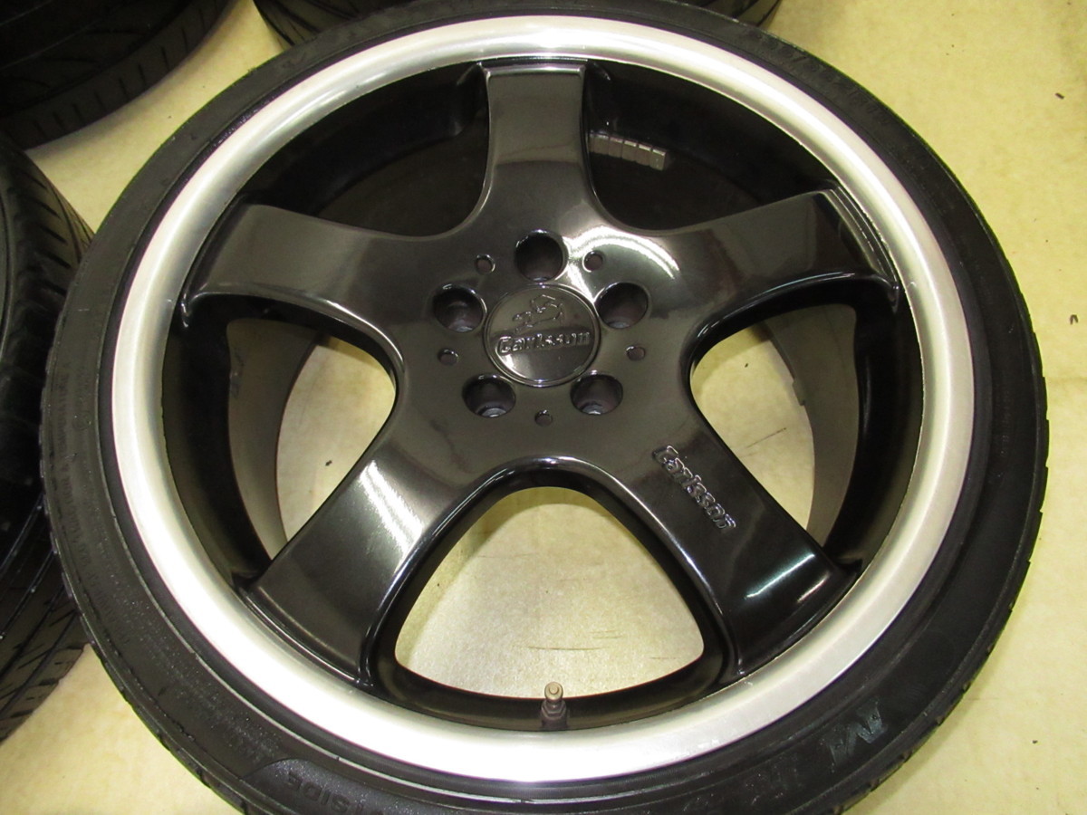 1円スタート売切り！カールソン1/5 8.5J-19+40/10J-19+45 pcd112/5H