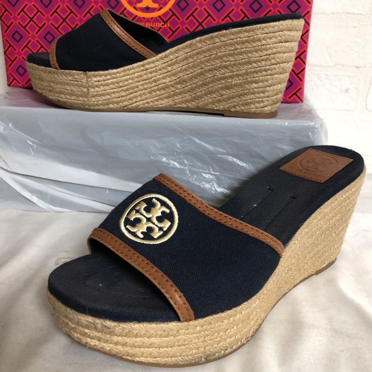エスパドリーユ トリーバーチ サンダル 776 箱付き TORY BURCH