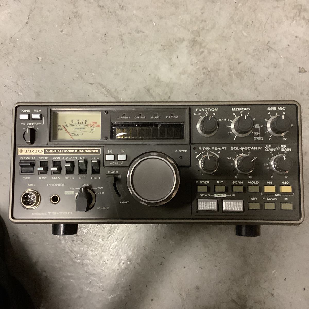 TRIO TS-780 ジャンク 無線機 TRIO 無線機 トリオ TS-780 ジャンク品