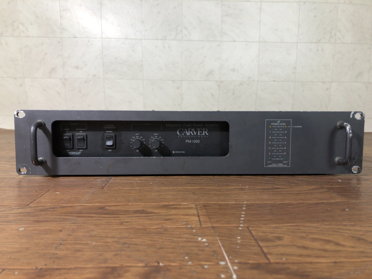 Carver PM-1200 Amplifier Power 600W⁄Channel Stereo - (For PM 0