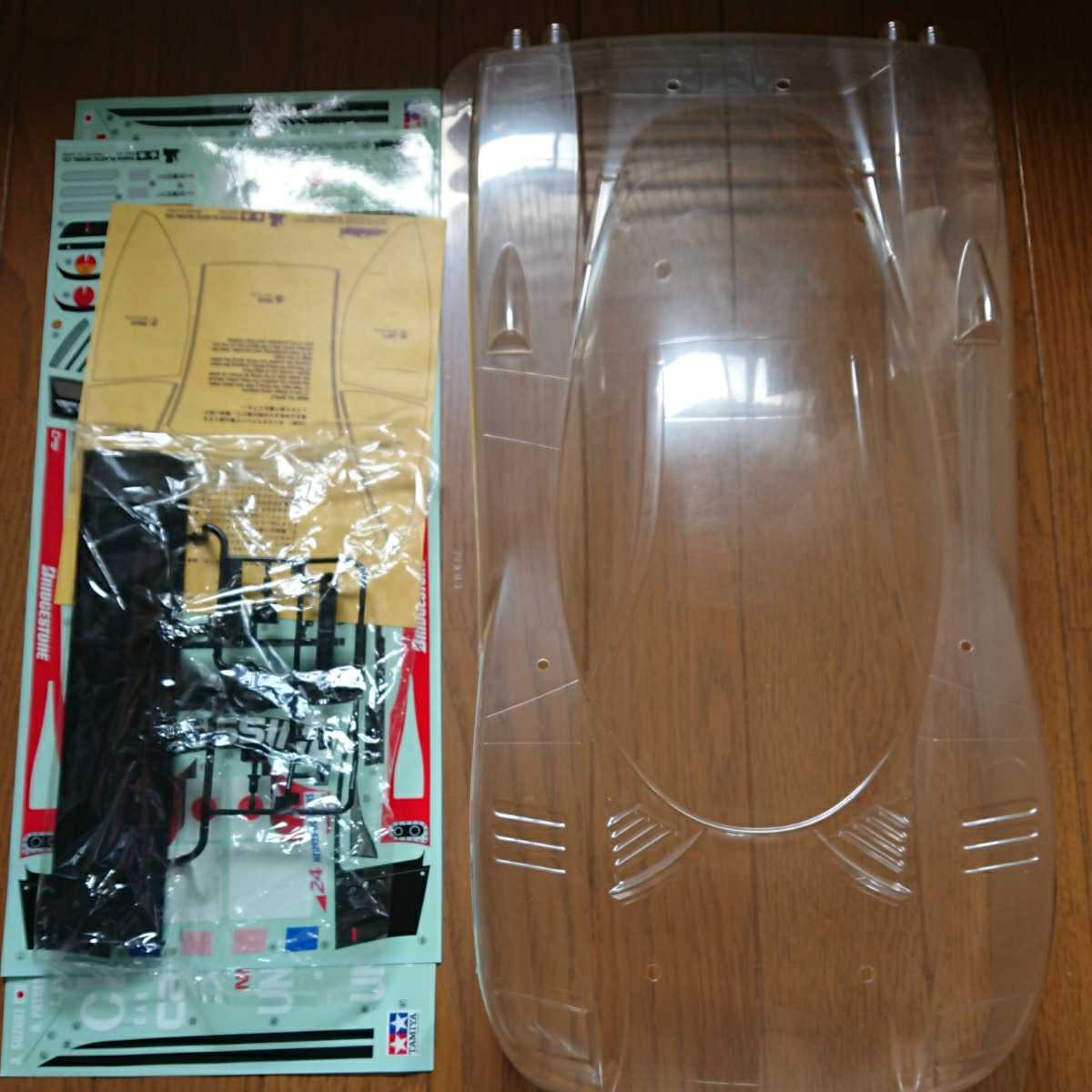 タミヤ 1/8 ニッサン R390 GT1 スペアボディ TGX 【公式通販】