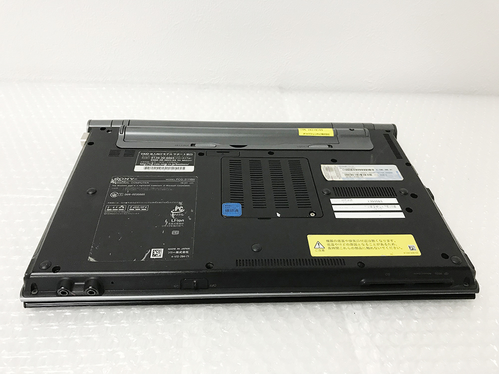 ジャンク☆SONY PCG-31118N Core i5 M480 2.67GHz 【公式通販】