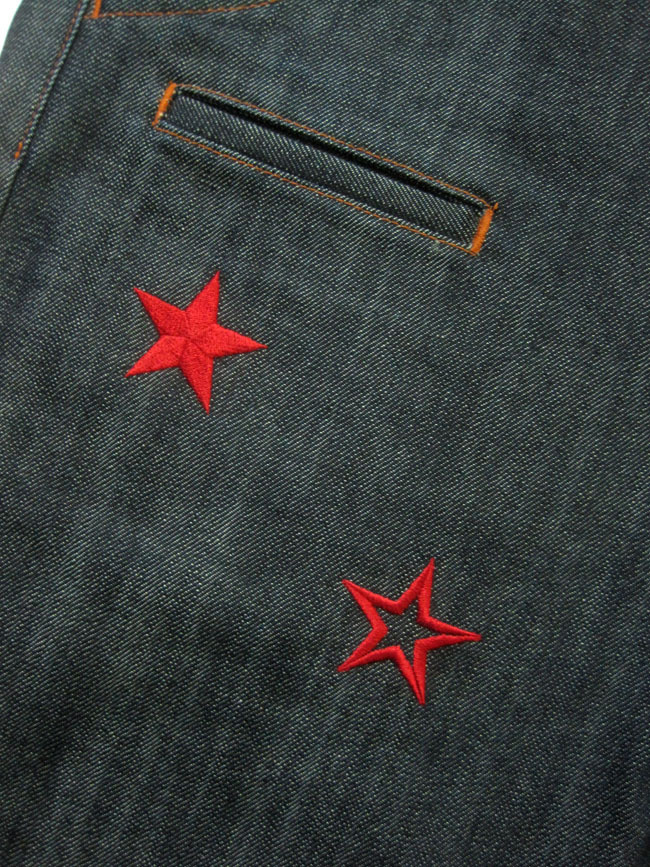 美品GRAND CANYONEグランドキャニオンGDCジーディーシー/スター刺繍 