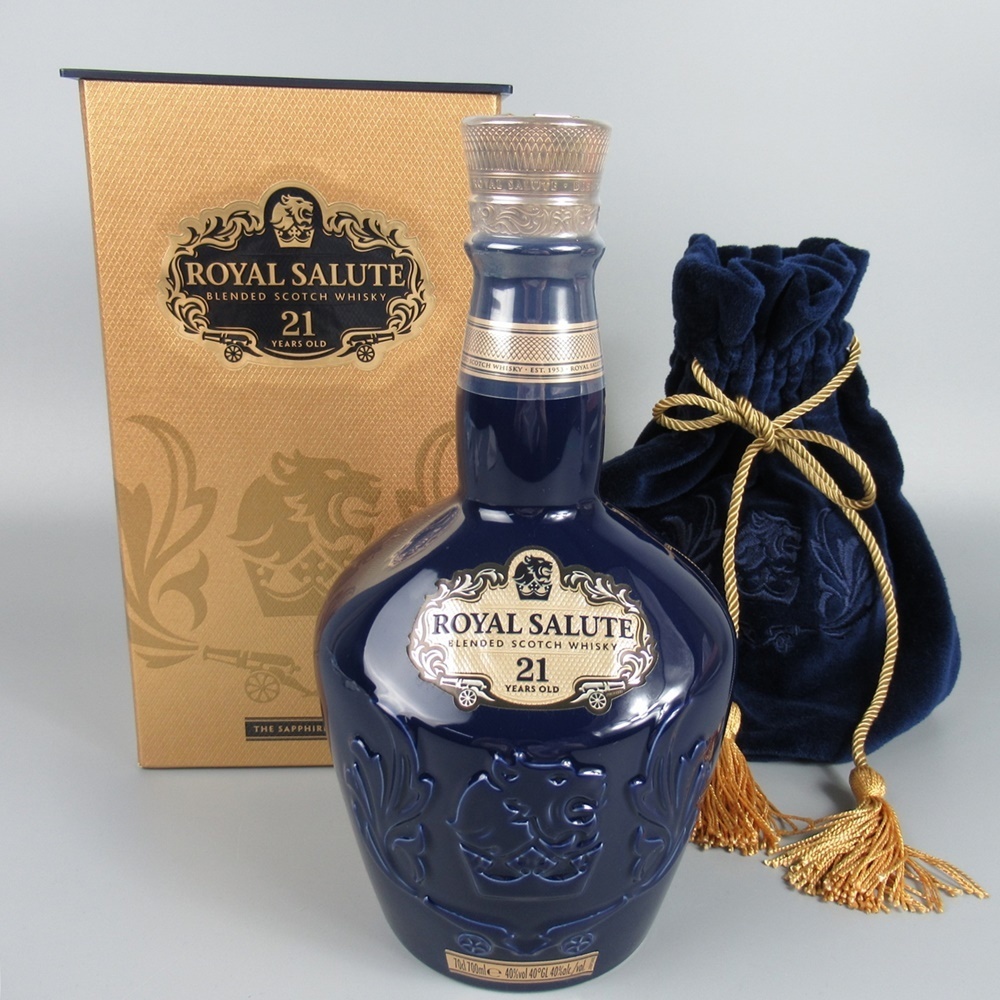 ロイヤルサルート ブレンデッドスコッチウイスキー 21年 700ml 40% 未