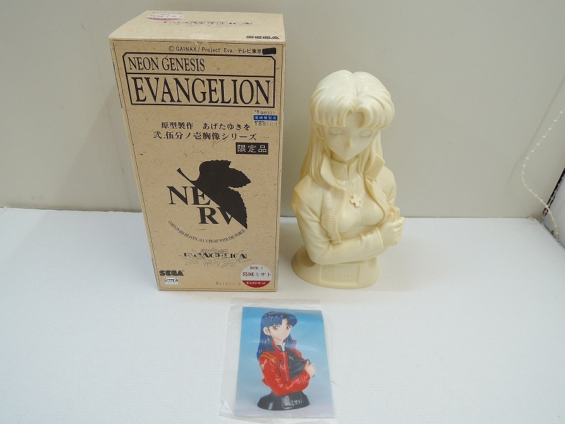 C1982☆クルシマ製作所 エヴァンゲリオン 弐.伍分ノ壱 胸像シリーズ