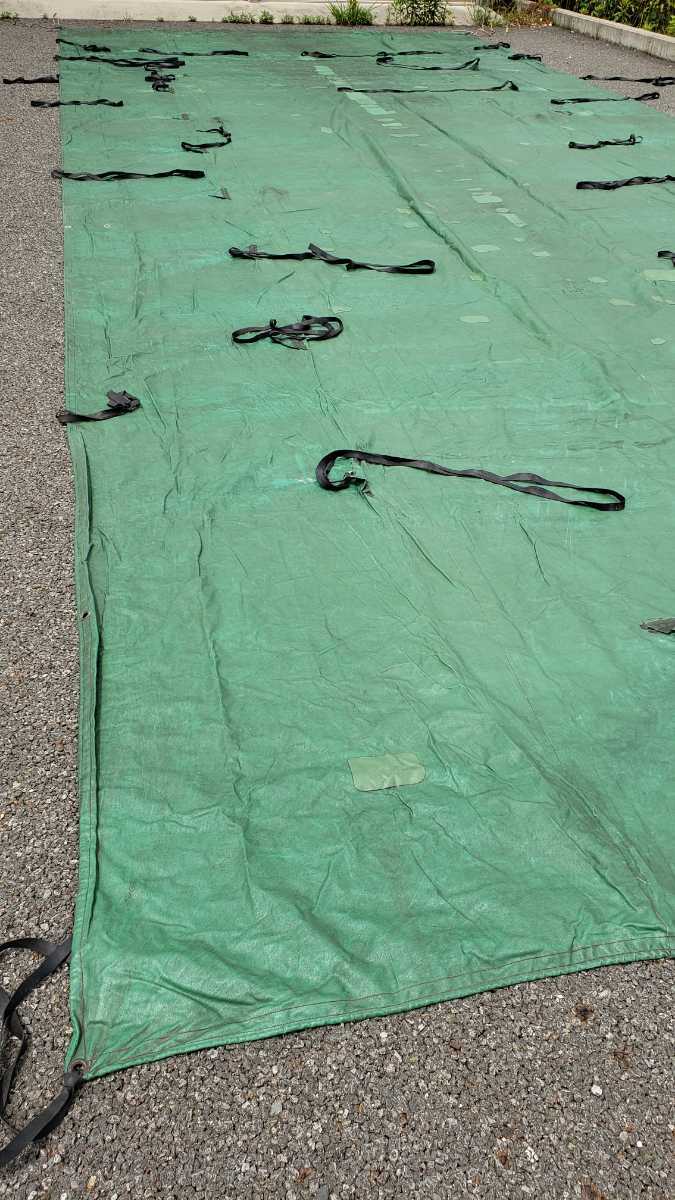 正規品，2025 トラック トレーラーシート 幅４ ５メートル 長さ１１メートル 品 片側にロープ付き(シートカバー)｜売買されたオークション情報、yahooの商品情報をアーカイブ公開 - オークファン シートカバー