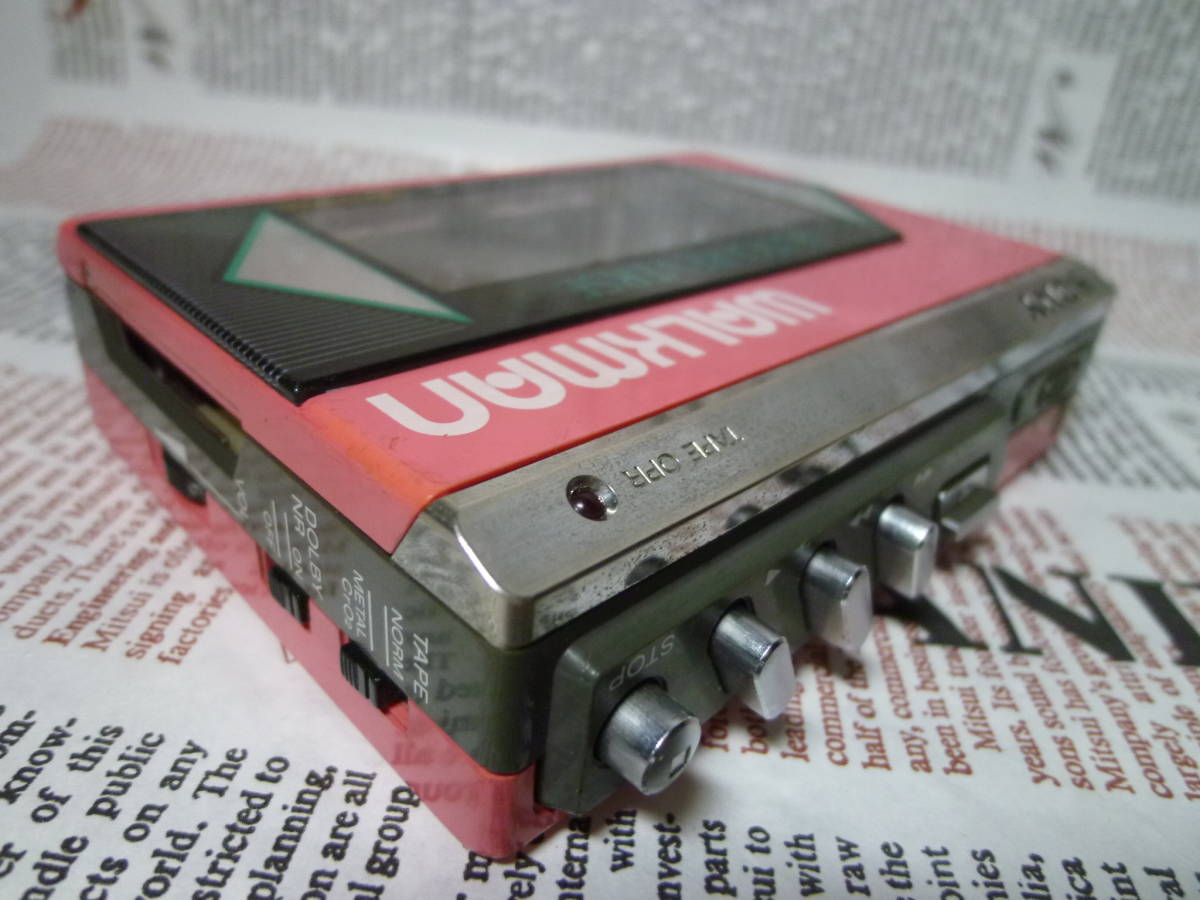 SONY WM-55 通電/ジャンク SONY WM-55 Walkman カセットプレーヤー