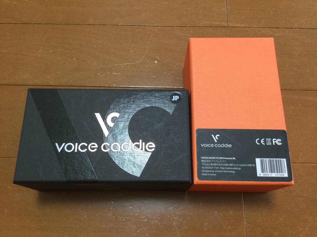 VOICE ブラック ボイスキャディ ゴルフ距離測定器 Voice (ボイス 