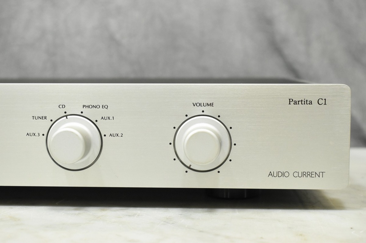 AUDIO CURRENT オーディオカレント Partita C1 プリアンプ 【公式通販】