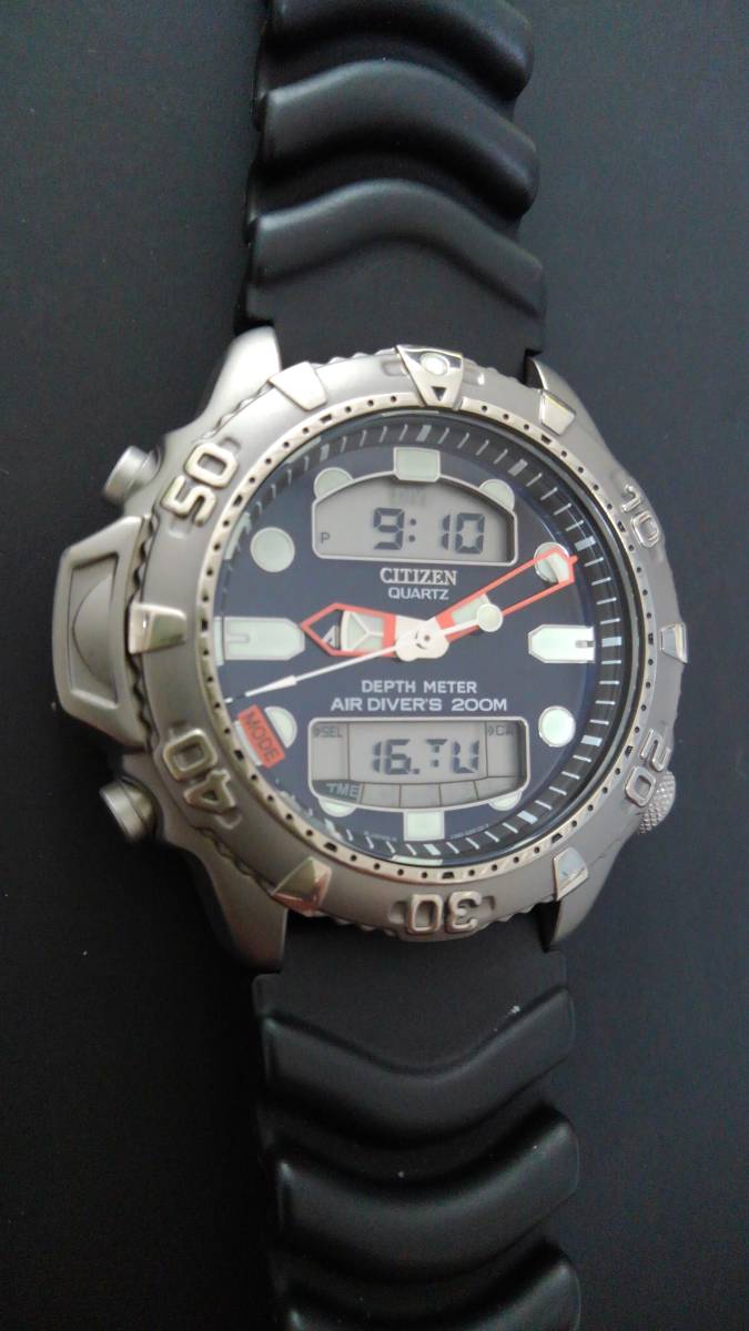 プロマスター シチズン CITIZEN ダイバーズ メンズ ダイバー 稼働品