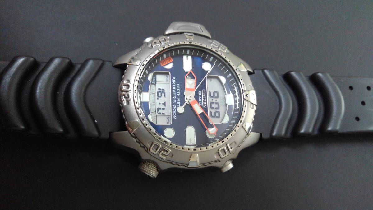 プロマスター シチズン CITIZEN ダイバーズ メンズ ダイバー 稼働品