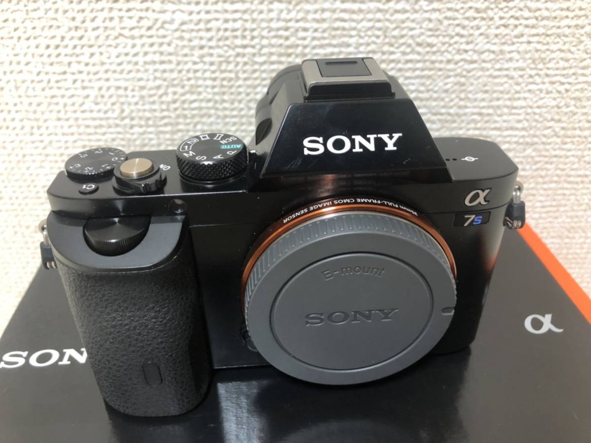 1円スタート！【美品】SONY α7S ボディ ソニー ミラーレス一眼レフ