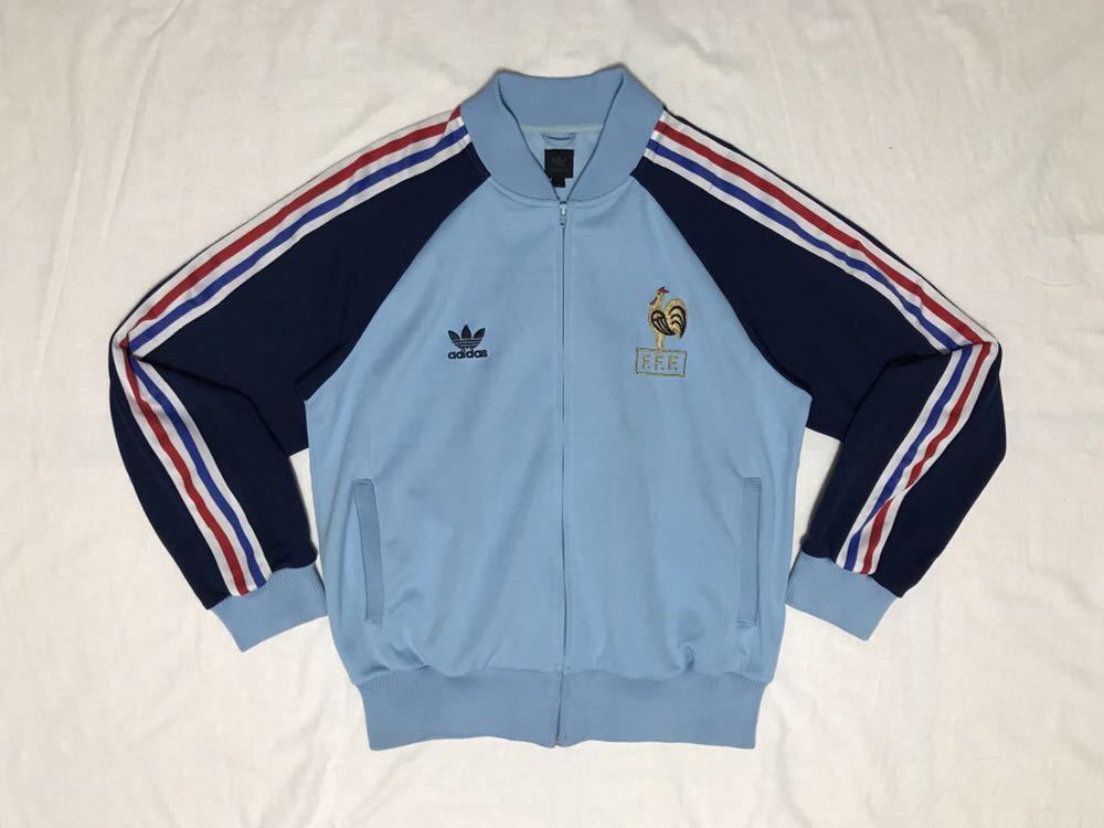 美品 フランス代表 サッカー トラックジャケット ジャージ S アディダス フランス代表 トラックトップ adidas Sサイズトラック