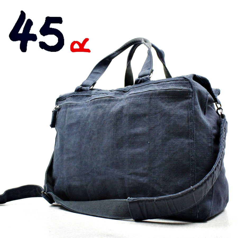 45rpm インディゴ ボストンバッグ 【公式通販】