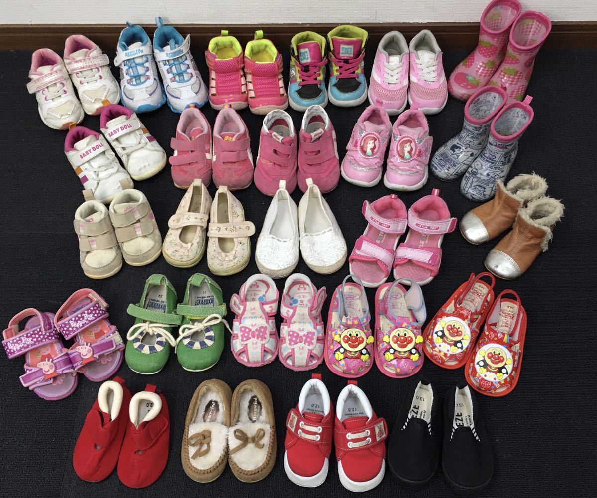 6 32 ベイビー キッズ 子供 女の子 靴 スニーカー 長靴 12 15 シューズ サイズ ブランド 色々 25点 まとめ売り 子供用 13cm 売買されたオークション情報 Yahooの商品情報をアーカイブ公開 オークファン Aucfan Com