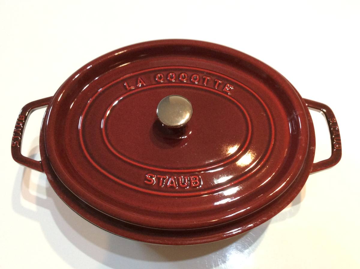 ストウブ staub ピコ ココット オーバル 31cm グレナディン レッド 赤 
