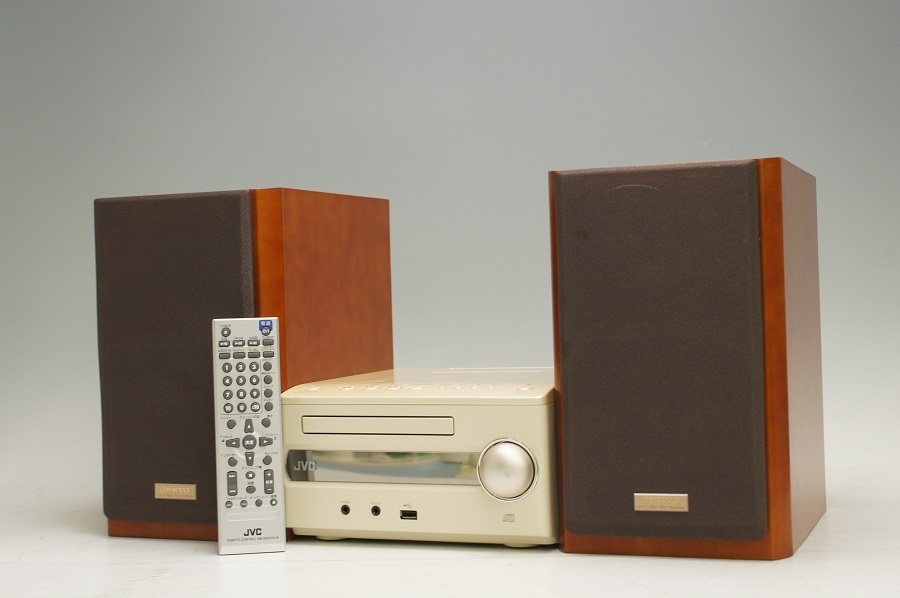 オーディオセット JVCケンウッド CA-EXS3-C ＆ONKYO D-SX9A リモコン付