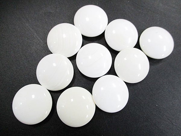 囲碁 本蛤碁石 前川榧碁盤店 将碁屋椿油 厚み6.3mm 実用