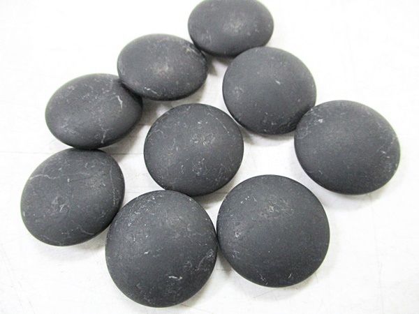 囲碁 本蛤碁石 前川榧碁盤店 将碁屋椿油 厚み6.3mm 実用
