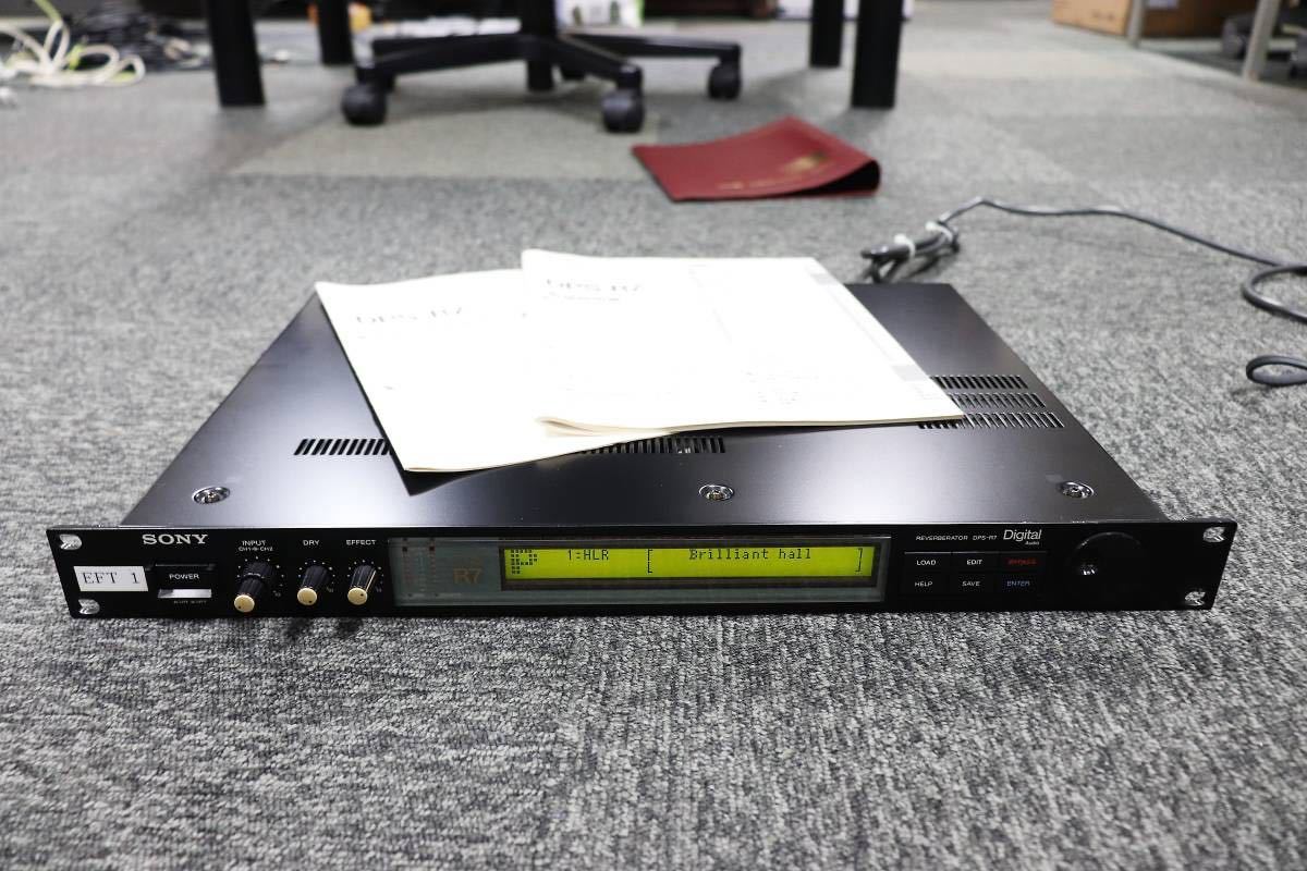 SONY DPS-R7 デジタルリバーブレーター SONY DPS-R7 デジタルリバーブ