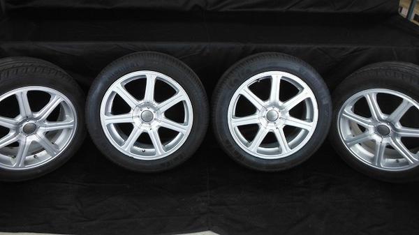 ZAILER 4H 5H 114.3 アルミ付 PASSION N5000 215/50R17 4本