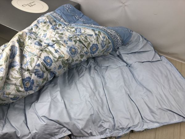 j718 クリスチャンディオール 羽毛掛ふとん 羽毛肌掛け布団 ダウン