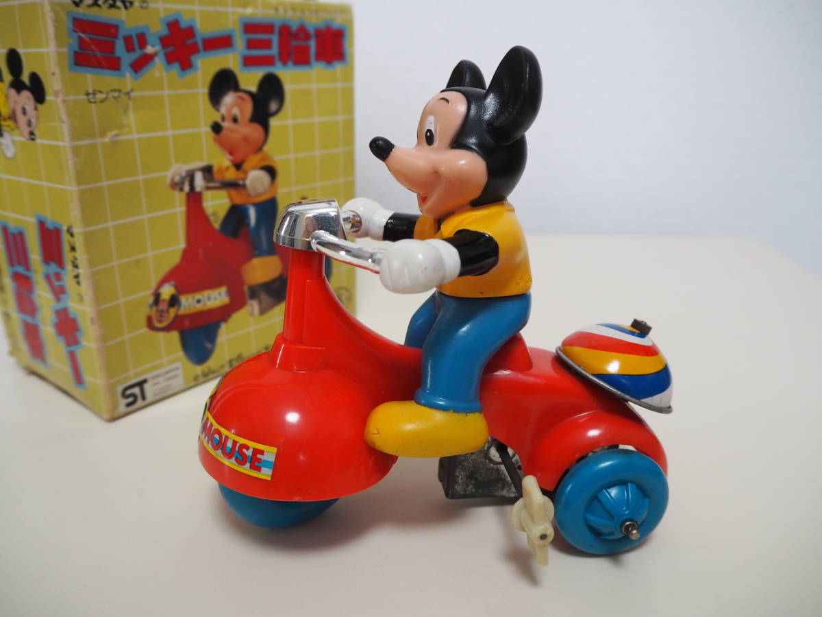 ディズニー　昭和レトロ　三輪車 ディズニー 三輪車 マスダヤ ミッキーマウス ミッキー レトロ