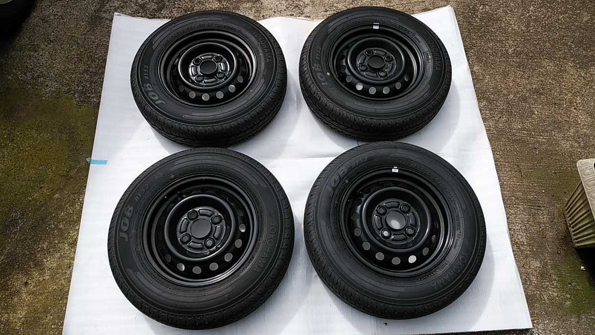 新車外し保管 ホンダ N-VAN 純正タイヤ/ホイール4本SET ホイール 