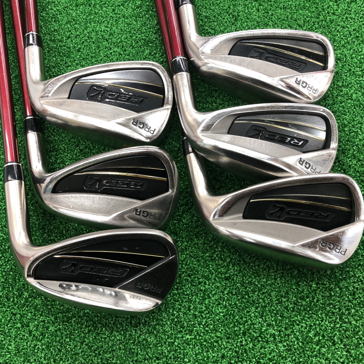 TITAN FACE RED PRGR プロギア アイアン RS アイアンセット 中古アイアンセット 中古プロギア 38.5 中古RED CD SOFT 0 10.5
