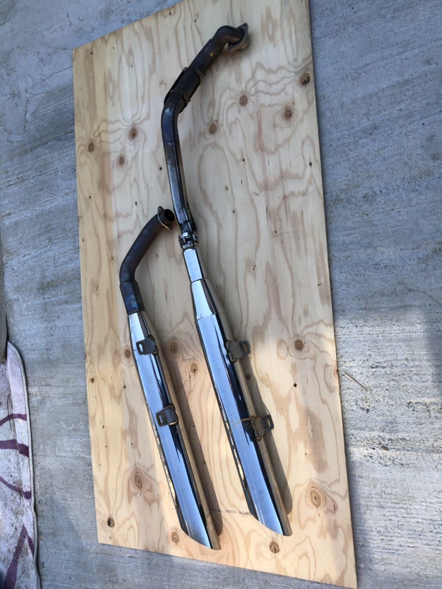 全国無料，安い ヤマハ ドラックスター1100 社外マフラー(マフラー本体（社外）)｜売買されたオークション情報、yahooの商品情報をアーカイブ公開 - オークファン ヤマハ用