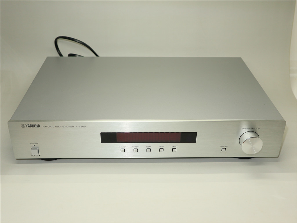 【美品】YAMAHA T-S500 通電確認済 YAMAHA ヤマハ T-S500 AM/FMステレオチューナー 通電確認のみ 現状品
